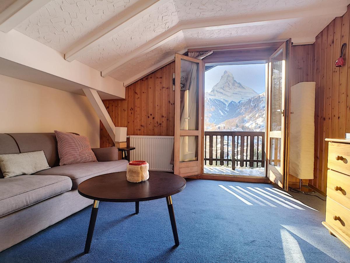 Apartment With Beautiful Views In Zermatt Extérieur photo