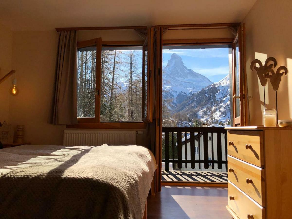 Apartment With Beautiful Views In Zermatt Extérieur photo