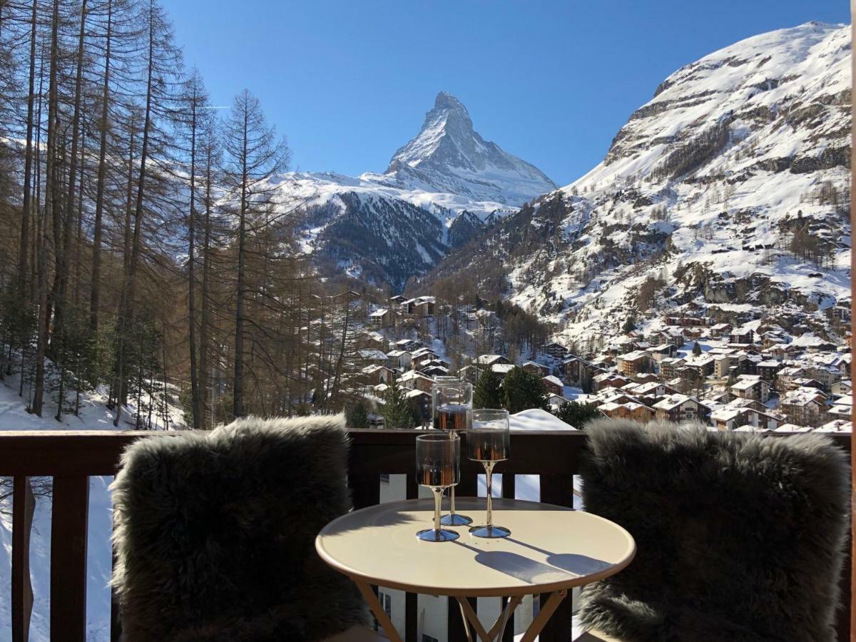 Apartment With Beautiful Views In Zermatt Extérieur photo