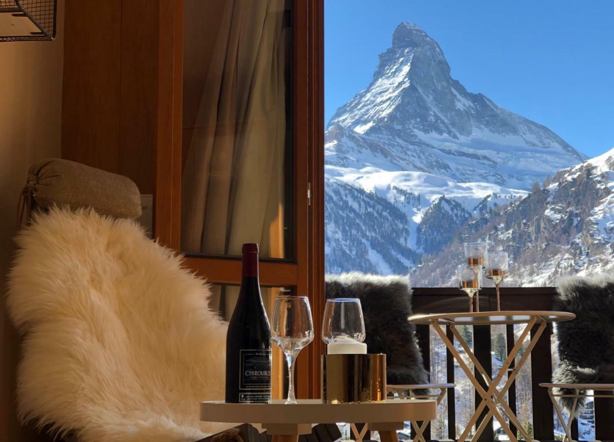 Apartment With Beautiful Views In Zermatt Extérieur photo